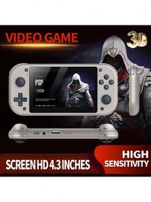 M17 Handheld Game Console TV Game Console 3D Home Arcade 4K HD PSPPS1 Handheld - A - View 7