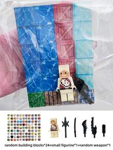 3+ 教育磁性积木 - 随机 50/100/200/250/500 块磁性瓷砖立方体堆叠，适合 3 岁以上儿童男孩女孩的 STEM 感官玩具生日礼物 - 彩色 - 查看 19