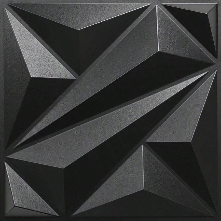 Paneles de pared 3D - [Negro] - Ver 1