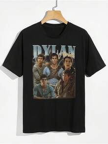 Dylan O'brien Shirt - 黑色 - 查看 1