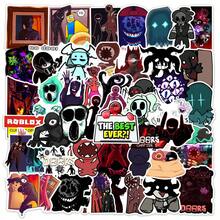 50张Ro-Blox、Rainbow/Friends、Poppy/Playtime、FNAF、动漫粉丝周边贴纸，适用于笔记本电脑、手机、行李箱、杯子、笔记本等，是送给粉丝的完美装饰礼物，也是送给朋友的可爱小礼物。 - 彩色 - 查看 4