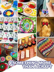 DIY Melting Bead Craft Kit, Handmade Jewelry & Art Supplies, Christmas & Birthday Craft Materials - Multicolor - View 3