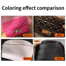 Leather Dye Color Changing Kit, Leather Recoloring Paint, Includes Coloring Tools, 30g/1.06oz Leather Coloring Paste, Black And Brown Dye For Leather Shoes, Suitable For Leather Shoes, Boots, Bags, Sofas