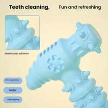 1pc Dog Chew Toy - Interactive Dental Stick, Suitable For Small To Large Dogs, Made Of Thermoplastic Rubber, Promotes Dental Health, Freshens Breath, And Aids Teeth Development. Dog Chew Toy, Dog Dental Care, Chew Toy, Dog Toy - Random Color - View 3