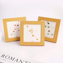 1PC Natural Healing Health Energy Gem The Zodiac Seven Chakra Photo Frame Home Decoration Desktop Decoration Gift - 4-inch Zodiac Photo Frame - View 7