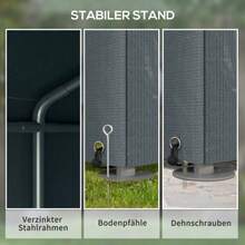 Storage Sheds - Dark Gray - View 5