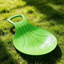 1个加厚圆形雪橇，耐磨加厚沙/草地雪橇板