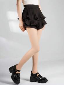 Women's Anti-Slip Sock Set - Anti-Friction, Soft And Comfortable, With A Non-Restrictive Design - Black - View 4