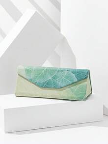 1pc Foldable Sunglasses Case, Unisex Portable Solid Color Eyeglasses Box, Korean Style - Multicolor - View 8