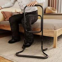 Bedside Handrail with Elderly Assist Standing Aid - Negro - Ver 3