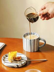 简约时尚咖啡杯碟、马克杯、玻璃杯、茶杯、节日礼物、家居装饰、厨房必需品 - 彩色 - 查看 10