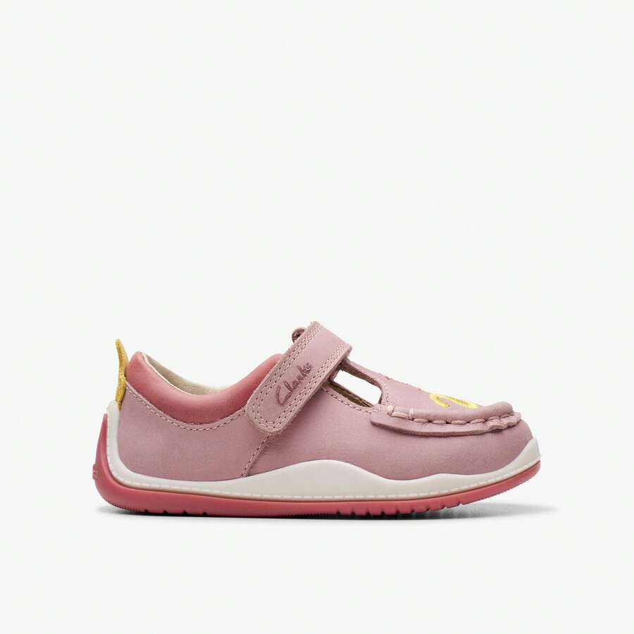 Clarks NoodleShine T - Pink - View 1