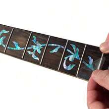 10pcs Guitar Fretboard Stickers, Fretboard Inlay Stickers, Suitable For Guitar, Bass, Acoustic Guitar, Electric Guitar - Multicolor - View 10