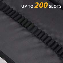 120/150/200 Slots Portable Colored Pencil Case, Oxford Cloth Travel Storage Bag,Stationery