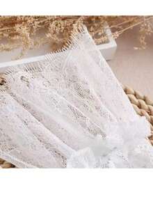 1 Pair Fabric Flared False Cuff Sleeves, Suitable For Pairing With Sweaters