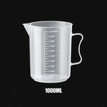 20毫升/30毫升/50毫升/250毫升/500毫升/1000毫升透明塑料刻度量杯，适用于烘焙、测量、液体计量、容器、厨房工具、珠宝制作 - 彩色 - 查看 11