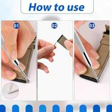 Watch Band Pins Replacement Kit, 16 PCS Diameter 15mm Heavy Duty Stainless Steel Watch Link Remover Set Watch Strap Pins Adjustment Tool Link Removal Kit For Watch Bracelet Repairing (Length 14-25mm) - 白色 - 查看 3