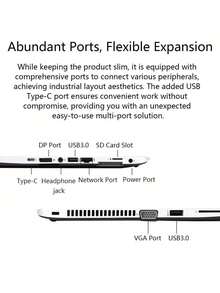 HP [Refurbished Authentic] EliteBook 840 G3 Ultrabook | I7-6th Gen, 8GB RAM, 256GB SSD | Portable Laptop For Office, Business, And University Students | Includes Charger | 98% New - EU C Type Plug(220-240V) - View 4