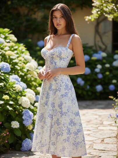 Vestidos largos de tirantes mujer cuello cuadrado de hombros con cordón de muslo con abertura Temperamento Elegante Sexy Vestido Elástico, Estilo Elegido para Ocasiones de Lujo y Cotidianidad Adecuado para Banquetes, Asistir a Eventos, Hospedaje, Playas, Viajar Sesiones de Fotos, Fotografía de Calle, Trabajo