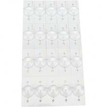 Beads de Lámpara SMD Transparente Redondo 3V para Tiras LED, 100 Unidades Ideal para Reparación de Pantallas LED TV de 32 a 65 Pulgadas y Ahorro Energético,39171164 - Multicolor - Ver 6