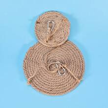 1pc Breathable & Comfortable Detachable Rope Woven Decorative Hammock, Suitable For Reptiles, Amphibians And Small Animals, Washable, Lizard Bed, Hamster Hammock, Pet Swing, Ideal For Rainforest And Desert Scene Decor