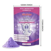 多用途清洁粉,适用于去除浴室和卫生间的污渍、油脂、水渍和水垢。令光滑表面洁净闪亮。节日馈赠亲友的绝佳之选。厕所除臭剂、厕所清洁剂、除臭剂、厕所除垢剂和去污剂,适用于浴室、卫生间和洗手间,可作为空气清新剂和家用清洁工具。随机发货,包含新款和升级款。 - 彩色 - 查看 15