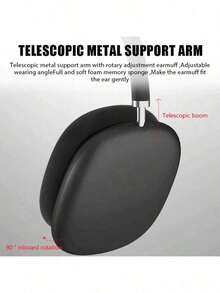 P9 TWS Bluetooth Stereo Earphones, Long Battery Life, Fast Charging - Macaroon - Immediate Shipping - Black - View 3