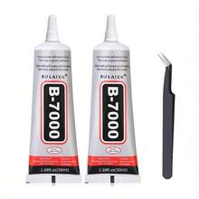 15/50/110 Ml B7000 Craft Rhinestone Glue, Transparent B-7000 Super Jewelry Glue Transparent Industrial Adhesive For Fabric, Phone Repair, Jewelry Making, Crystal Gems, Tac, Art Stone, Wood, Glass - Multicolor - View 9