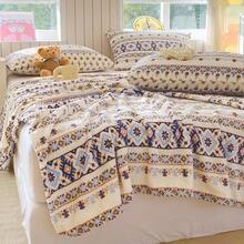 1pc 300gsm Bohemian Style Reversible Thick Fleece Multifunctional Blanket, Travel/Car/Nap Throw (Pillow And Pillowcase Not Included) - Bohemia - View 8