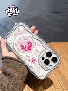 MY LITTLE PONY 官方正品手机壳，奶油色透明防震防刮手机壳，兼容 17、17 Pro、17 Pro Max、11、12、13、14、15、16 Pro、16 Pro Max、14 Plus、15 Plus、16 Plus、XR、XS Max，女士手机壳 - 無色 - 查看 5
