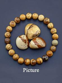 8mm Sunstone Beaded Bracelet, Handmade Jewelry, Wholesale Quartz, Tiger Eye, Agate Crystal Bracelets - Bracelet - View 13