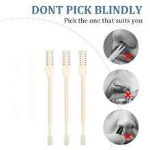 1/3 قطعة مقص شعر الأنف من نوع بريمورو، شفرة مزدوجة الجانب، مقص أنف يدوي 2 في 1 بزاوية دوران 360 درجة، ماكينة حلاقة شعر محمولة، أداة إزالة شعر الوجه صديقة للبشرة مع وظيفة تشذيب دقيقة - متعدد الألوان - مشاهدة 7