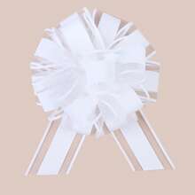 20 PIEZAS Lazos grandes de 6 pulgadas, Lazos dorados para envolver regalos, Lazos de cinta para decorar cajas o flores para fiestas, bodas, perfectos para decoración navideña o del Día de San Valentín - Multicolor - Ver 16
