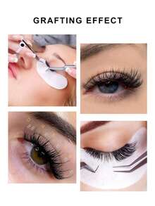 15ml Gel Suave 0,5-1 Segundo Super Cluster Cola para Cílios, Gel Pessoal para Cílios, Duradouro e Inodoro, Gel À Prova d'Água para Extensão de Cílios - Dura 7-8 Semanas, Fórmula Inodora, Não Irritante e Hipoalergênica - Ideal para Uso Doméstico, Gel para Cílios de Secagem Rápida e Forte, Gel para Cílios DIY Duradouro - Preto - Visão 7