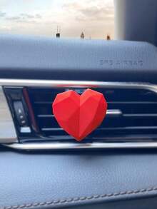 1个不对称心形汽车空调出风口香薰扩散器 - A - 查看 1