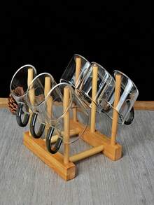 Fashionable Cup Holder - Stylish Dust-Proof Tea Set And Glassware Storage Rack