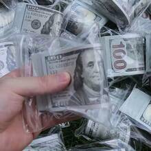 1个2026新款挤压玩具（钱币挤压玩具），减压挤压玩具，非真钱，送给朋友的完美礼物，潮流礼物，节日礼物，趣味礼物，生日礼物 - 彩色 - 查看 8