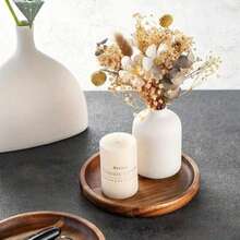 1pc Retro Rosewood Desktop Storage Box, Wooden Jewelry Display Tray, Entryway Key & Miscellaneous Organizer Plate