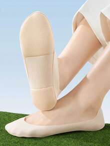 5双新款春夏女士船袜足底筋膜炎鞋垫袜鞋垫，减震鞋底隐形防滑鞋垫