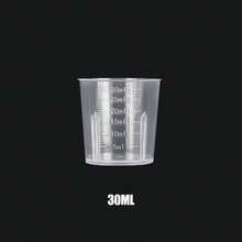 20毫升/30毫升/50毫升/250毫升/500毫升/1000毫升透明塑料刻度量杯，适用于烘焙、测量、液体计量、容器、厨房工具、珠宝制作 - 彩色 - 查看 12