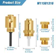 W11581316 LP转换套件适用于Amana、Estate、Kitchen-Aid、Roper、Sears等品牌的29英寸烘干机 - 米色 - 查看 3