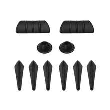 10pcs Car Aerodynamic Spoiler Strips, Automotive Bumper Guards, Decoration Strips, Wind Noise Reduction, Car Body Modification Airflow Deflector - 10 PCS Spoiler Strips - View 14