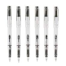 Yongsheng Calligraphy Fountain Pen Set Transparent Clear, 6 Assorted Tip Sizes For Art Drawing And Writing Signature - 6Zize書法筆 - 查看 8