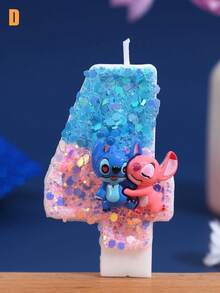 Cute Color Changing Digital Candles, Suitable For Hugging, Party Anniversary, Birthday And Other Occasions, Can Be Used As Gifts Or Party Decorations - Red - View 6