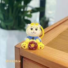 朱迪·尼克毛绒钥匙扣吊坠，学生背包挂饰，女士礼物，收藏娃娃，小礼物，背包配件 - 彩色 - 查看 4