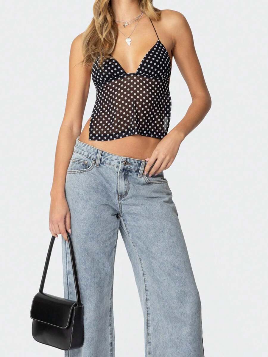 Women Tank Tops & Camis - Svart - Visa 1
