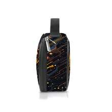 Unisex Football Printed Pencil Case With Compartments, Suitable For Pens, Keys, Phones, Coins, Small Items, Multipurpose For School, Home, Gifts, Vacation, Holidays (Back To School, Christmas) - 金色足球二 - 查看 7
