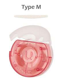 unny club 150片装自粘隐形双眼皮贴 - 提拉条和速效眼皮贴，适用于单眼皮、下垂眼皮、不对称眼皮和单眼皮，配有叉杆和镊子 - 彩色 - 查看 10