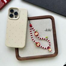 Handmade Beaded Camera Strap, Keychain, Phone Lanyard Charm For IPhone - Red - View 10