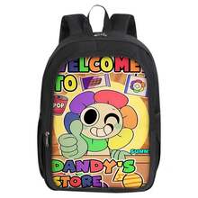 Dandy's World Backpack Double Layer Student Fashion Printed Backpack Dandy's World Bookbag For Students Computer Bags - 28 - 查看 7